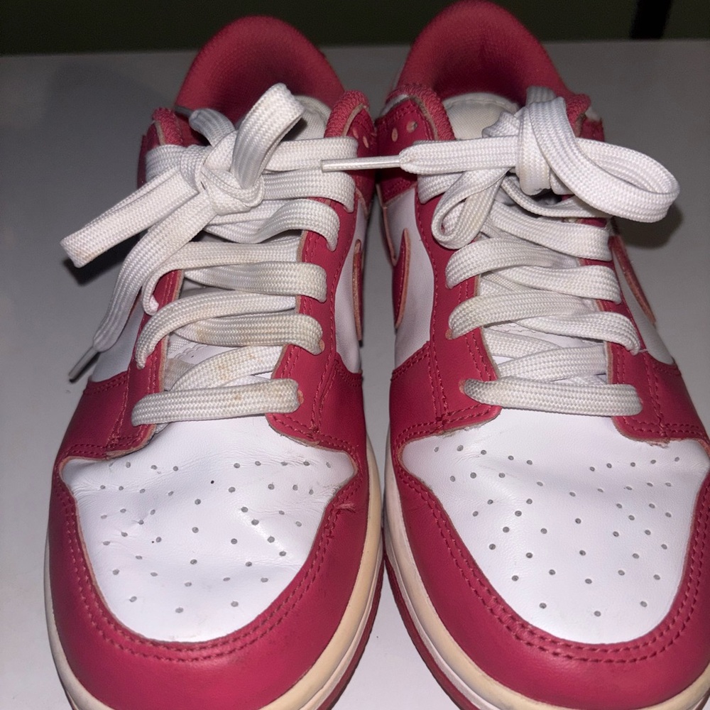 Pink and White Sneakers